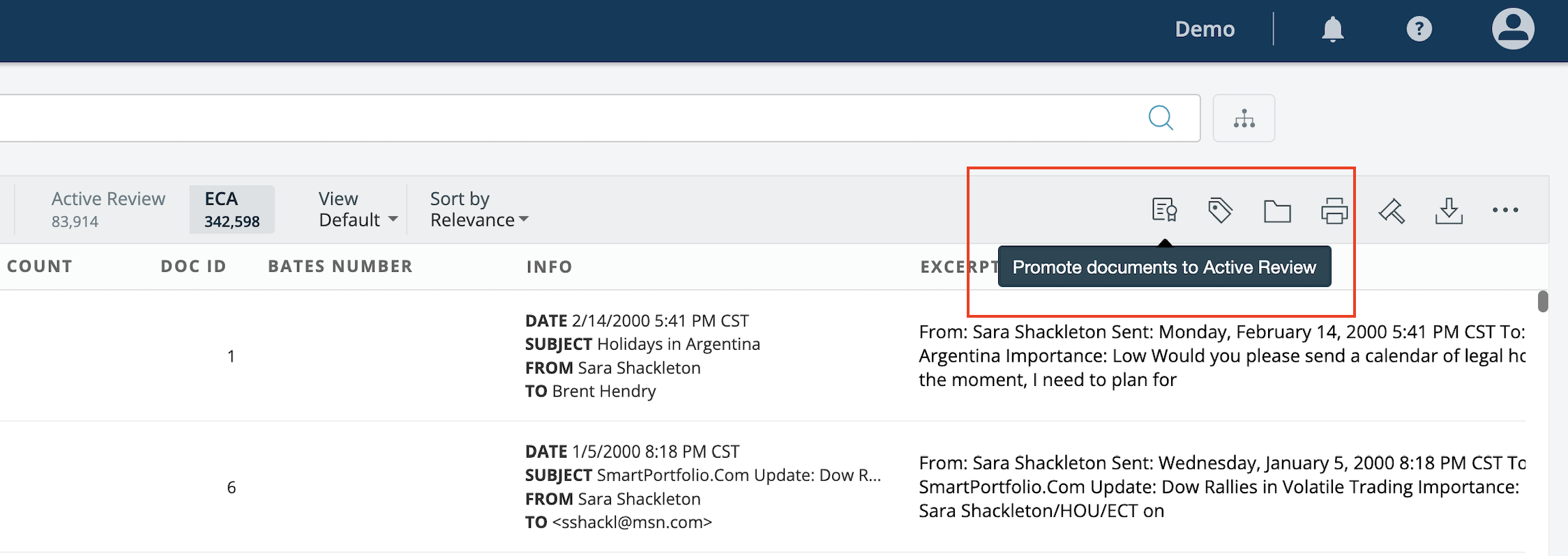 Intro To Document Promotion DISCO
